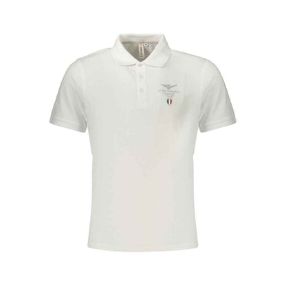 Bianco Cotone Uomo Polo