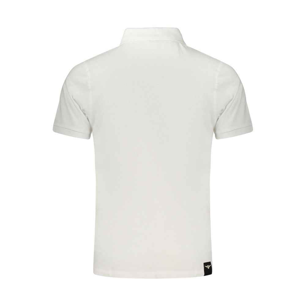 Bianco Cotone Uomo Polo