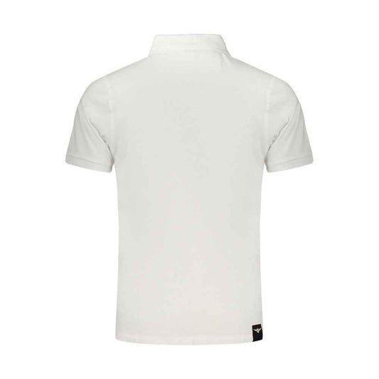 Bianco Cotone Uomo Polo