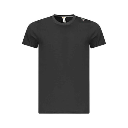 Black Cotton Men's T-Shirt
