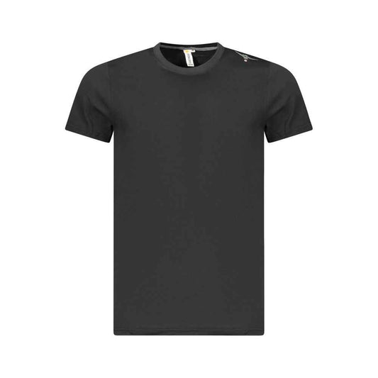 Black Cotton Men's T-Shirt