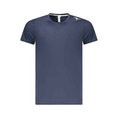 Blue Cotton Men's T-Shirt