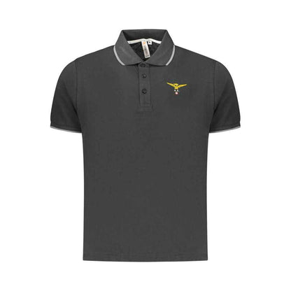 Nero Cotton Men Polo