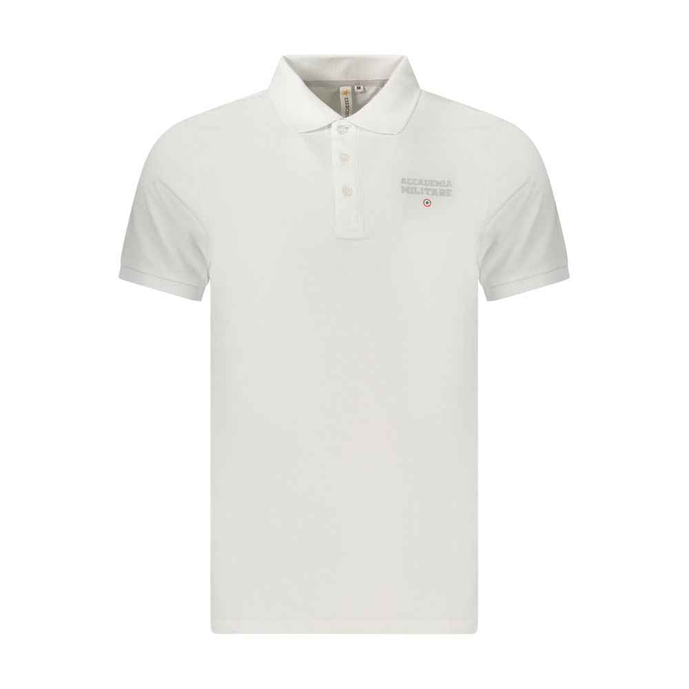 White Cotton Men's Polo Shirt