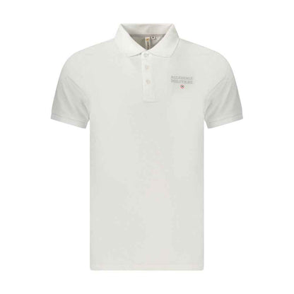 White Cotton Men's Polo Shirt