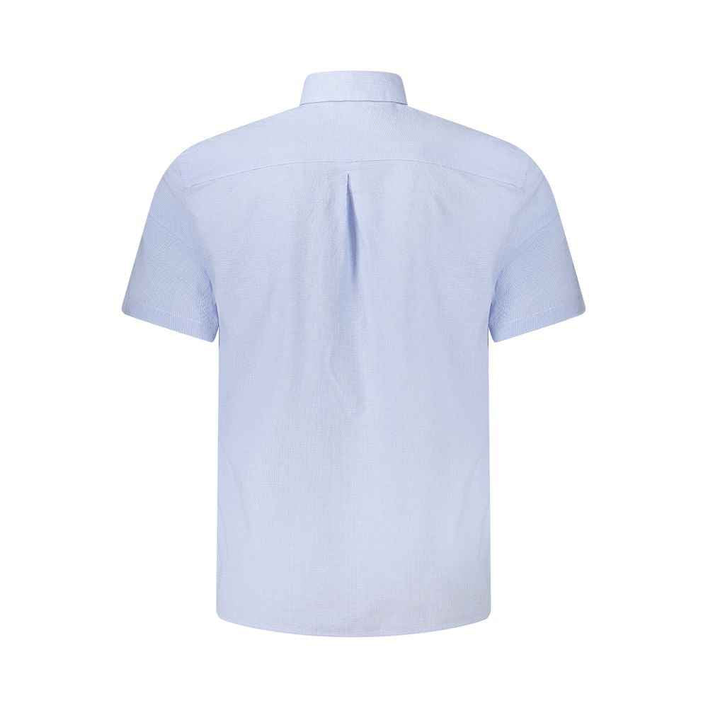 Light Blue Cotton Men's Shirt