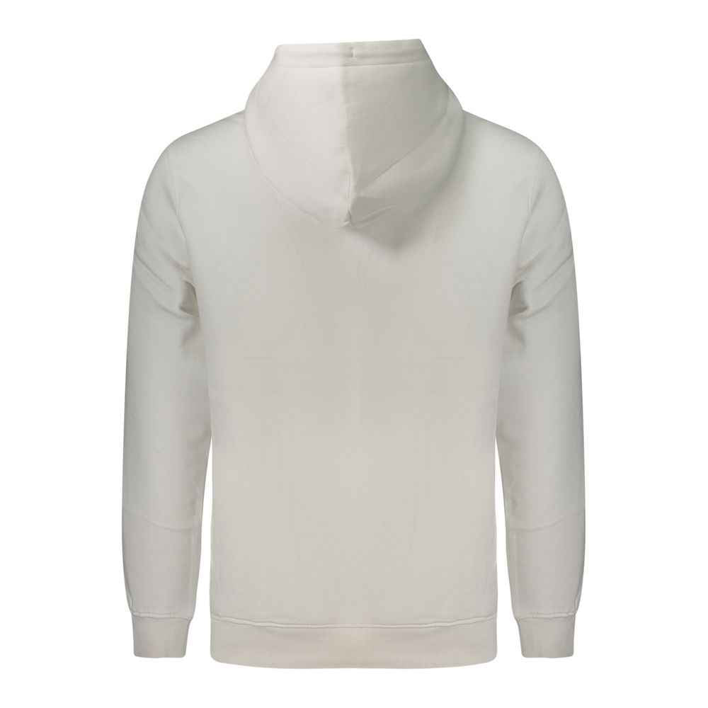 White Cotton Men's Sweatshirt
