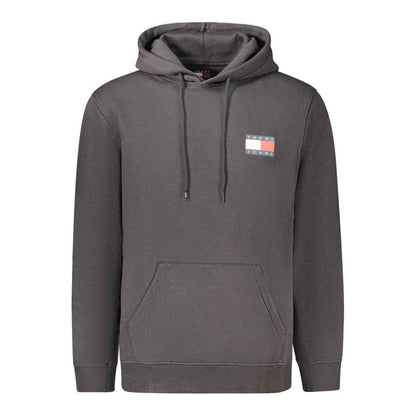 Black Cotton Men's Sweatshirt