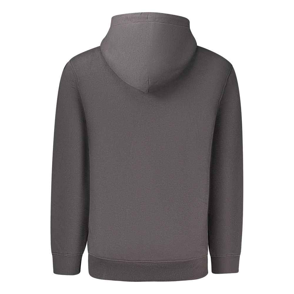 Black Cotton Men's Sweatshirt