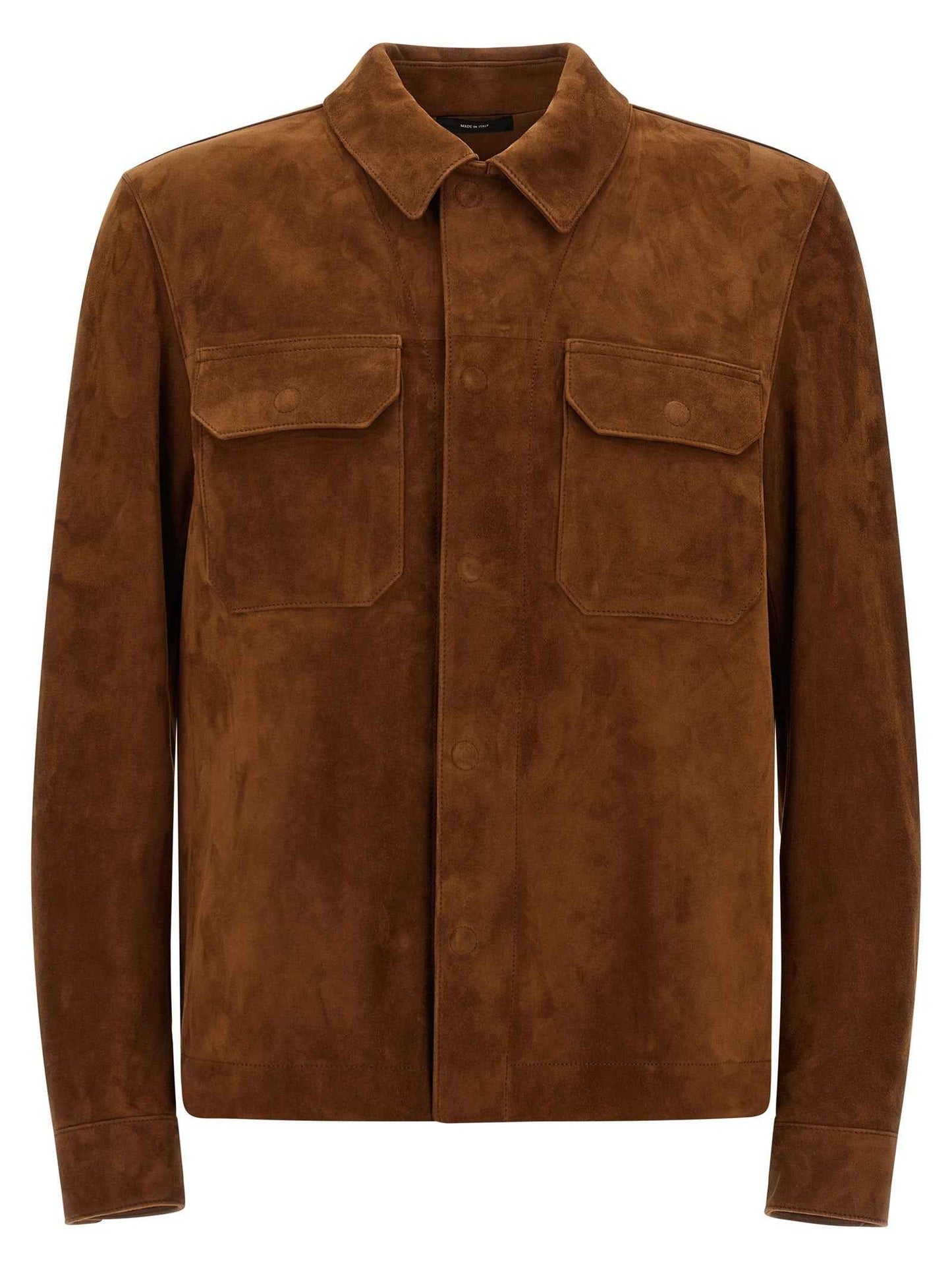 Brown Lamb Leather Leather Jacket