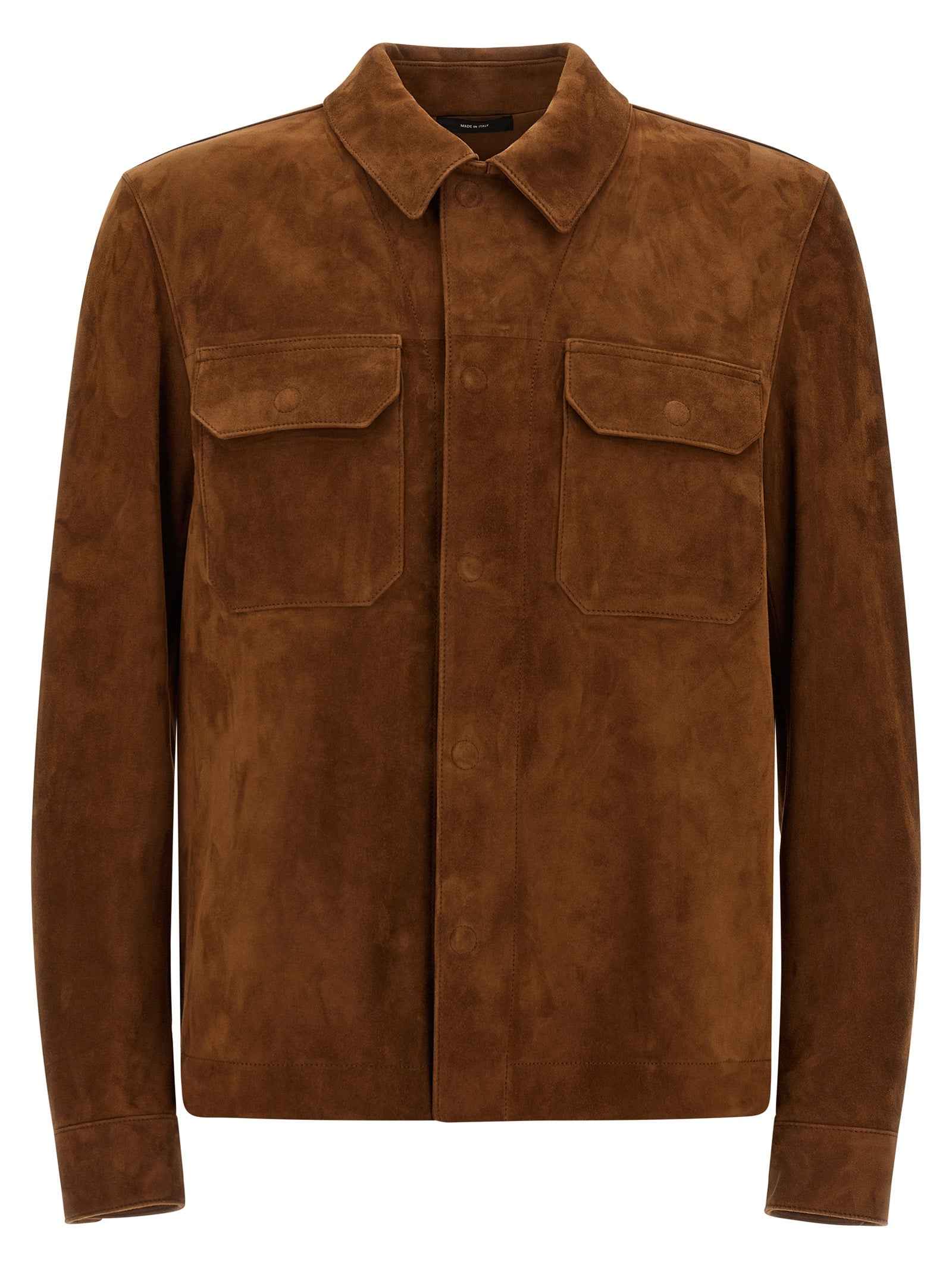 Brown Lamb Leather Leather Jacket