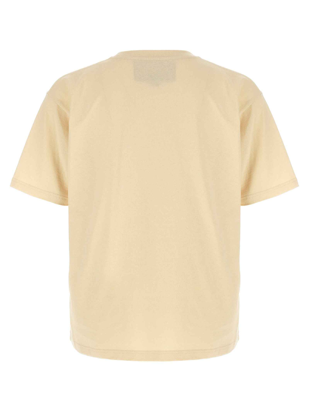 Beige Cotton T-Shirt