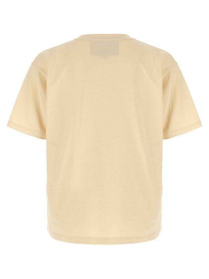 Beige Cotton T-Shirt