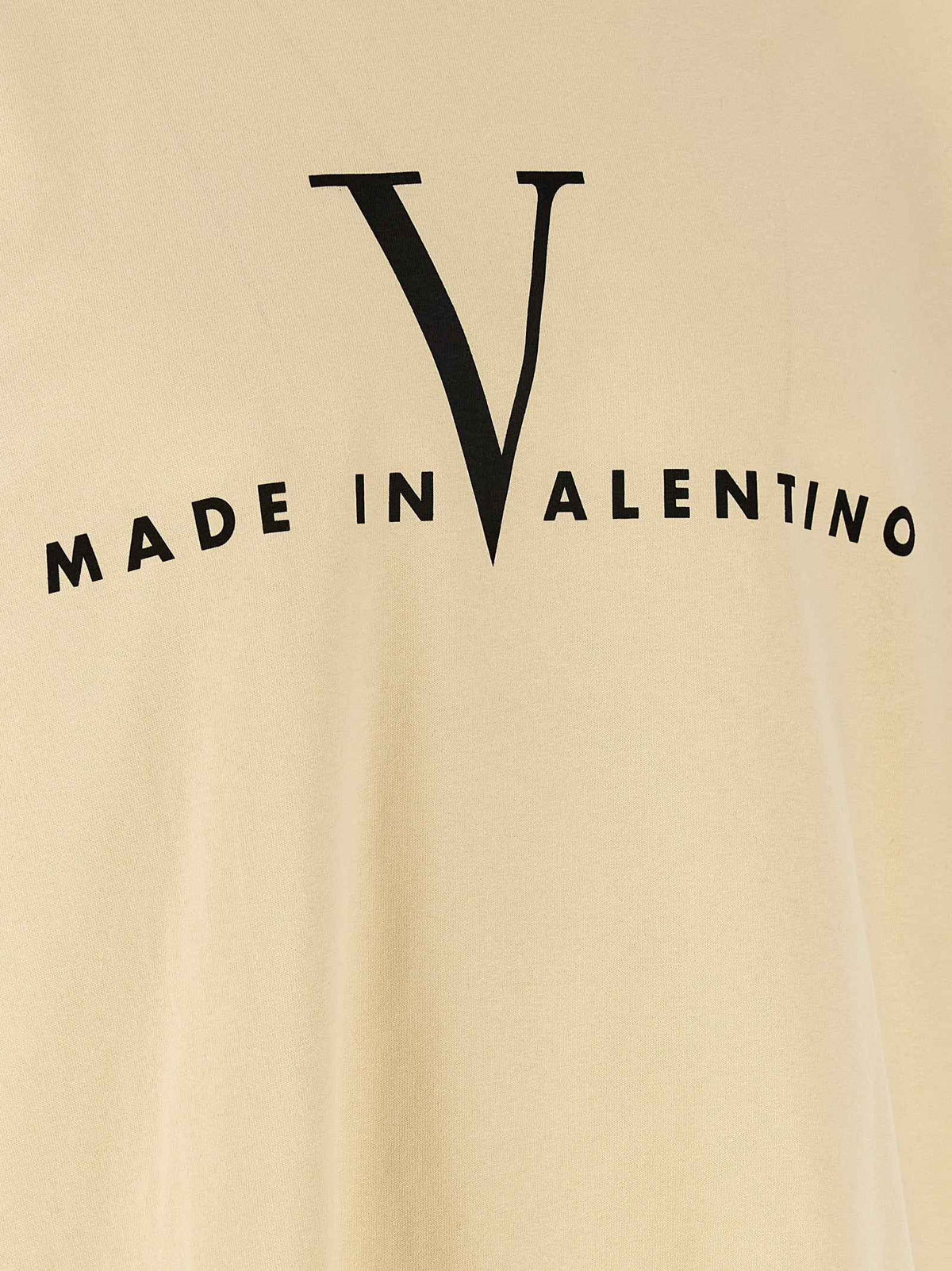 Beige Cotton T-Shirt