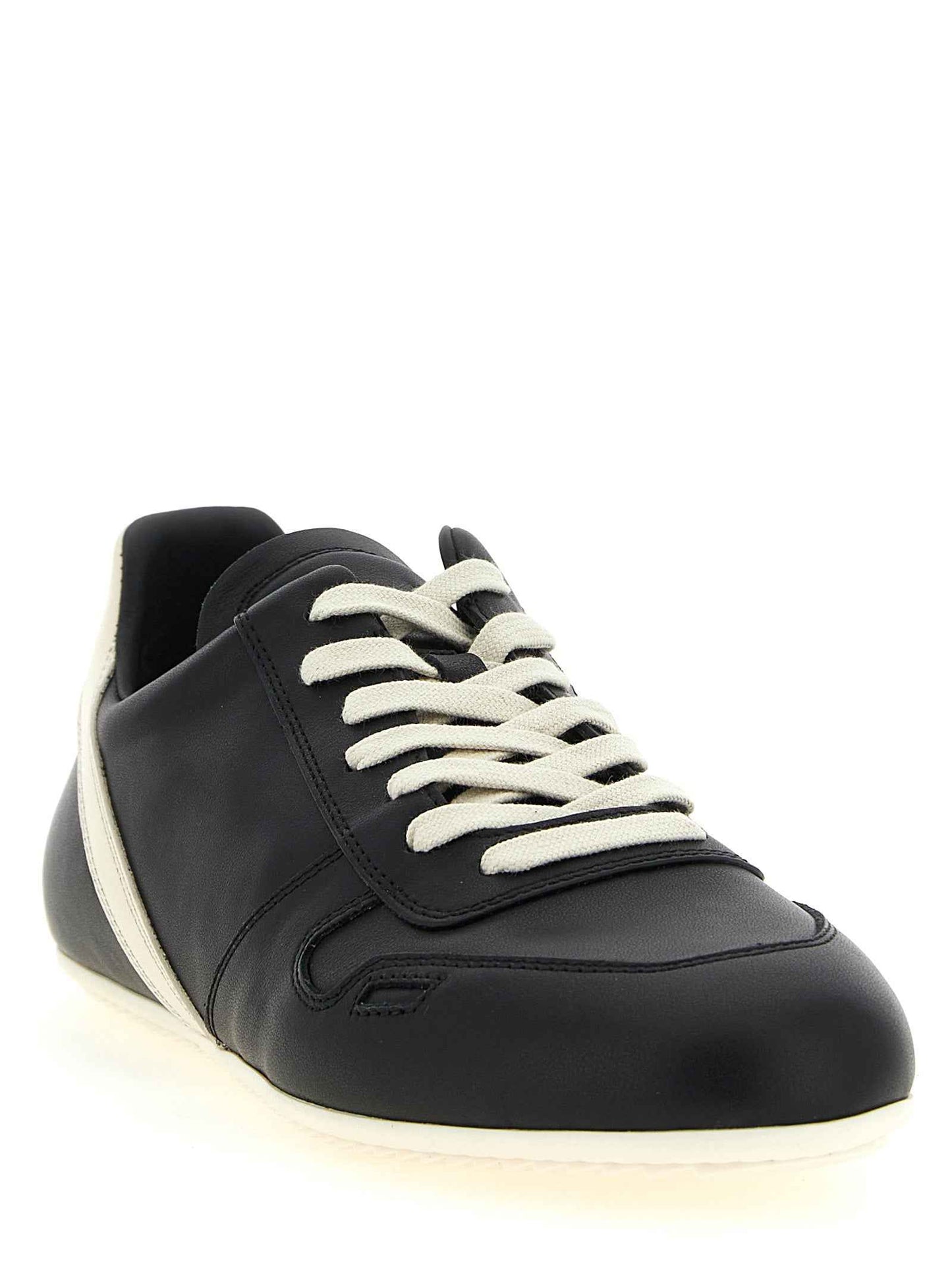 Bicolor Calfskin Low Top Sneakers