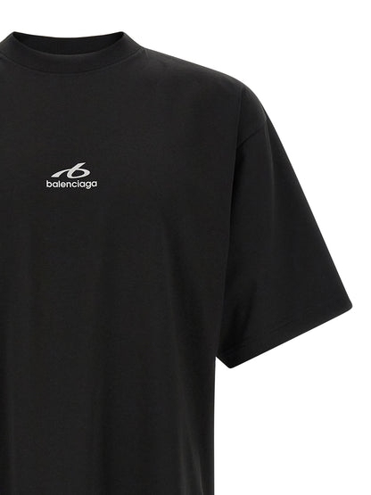 Black Cotton T-Shirt