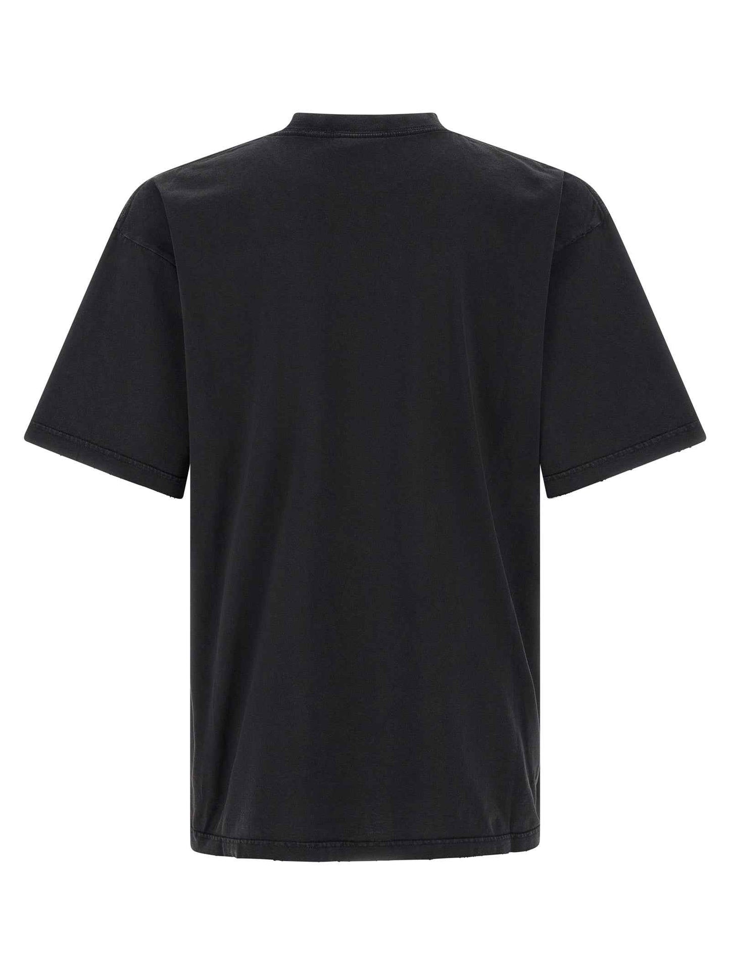 Black Cotton T-Shirt