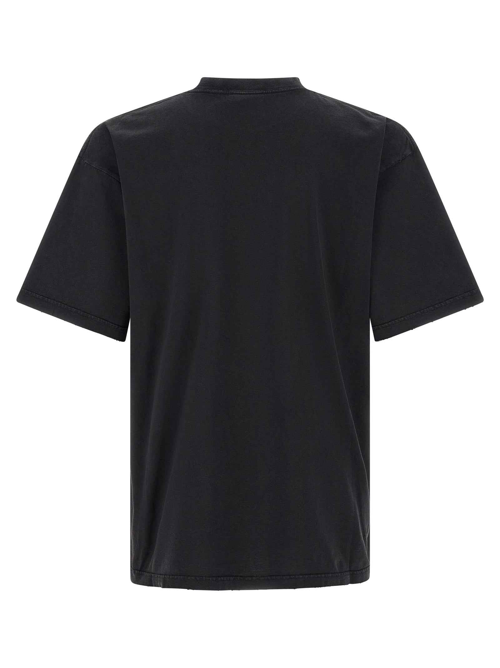Black Cotton T-Shirt