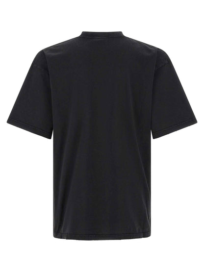 Black Cotton T-Shirt