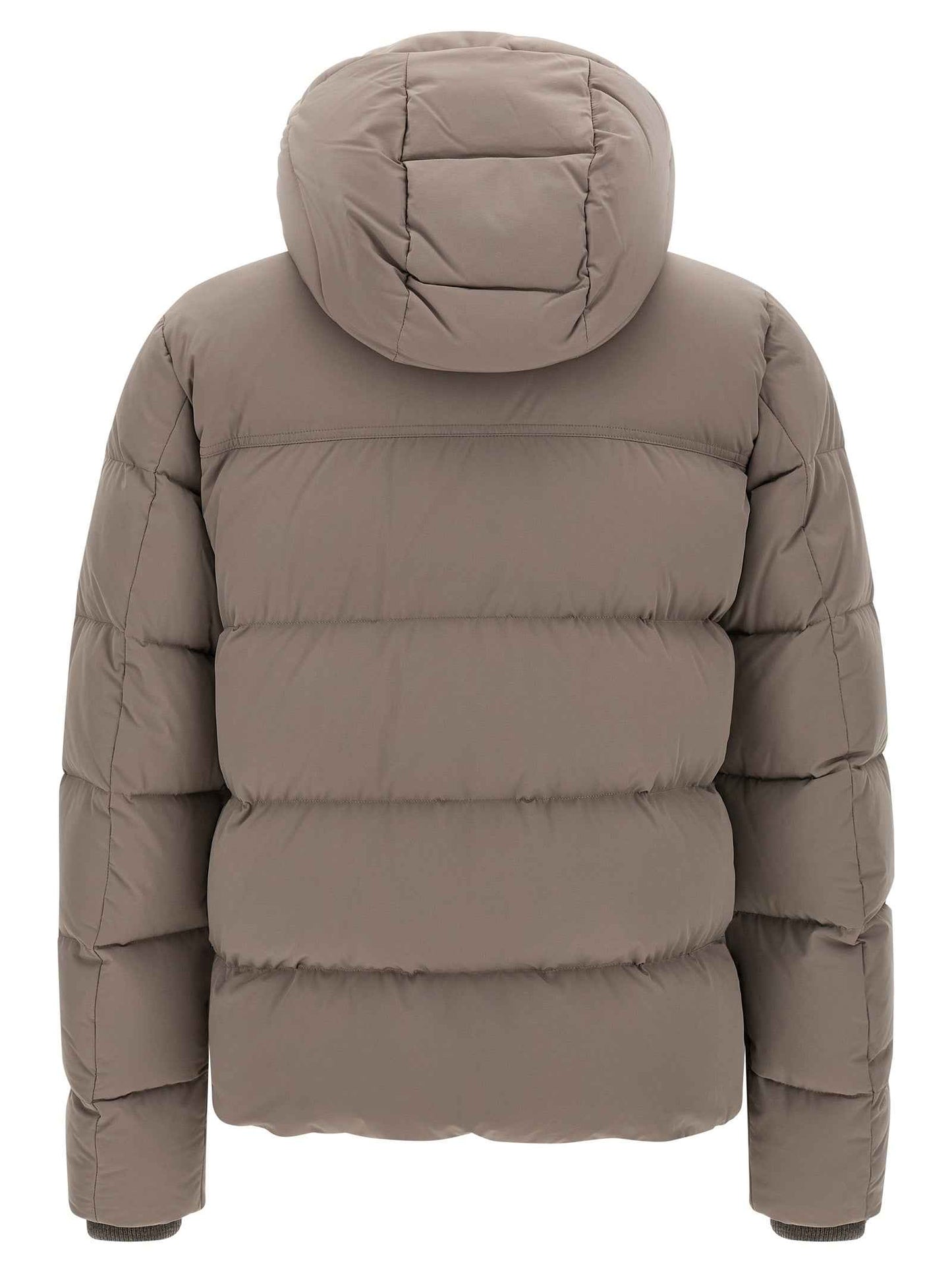 Gray Wool Bomber