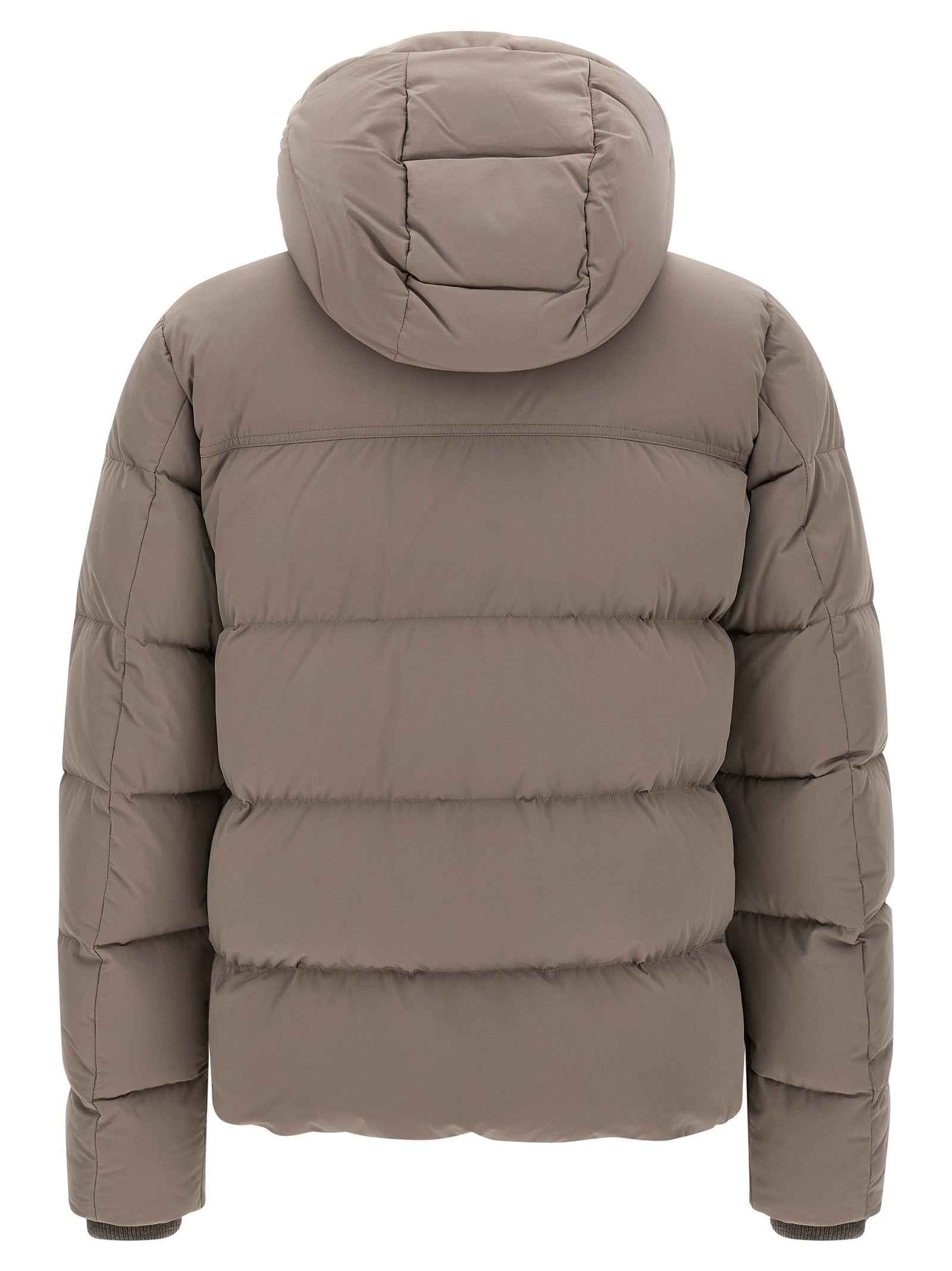 Gray Wool Bomber