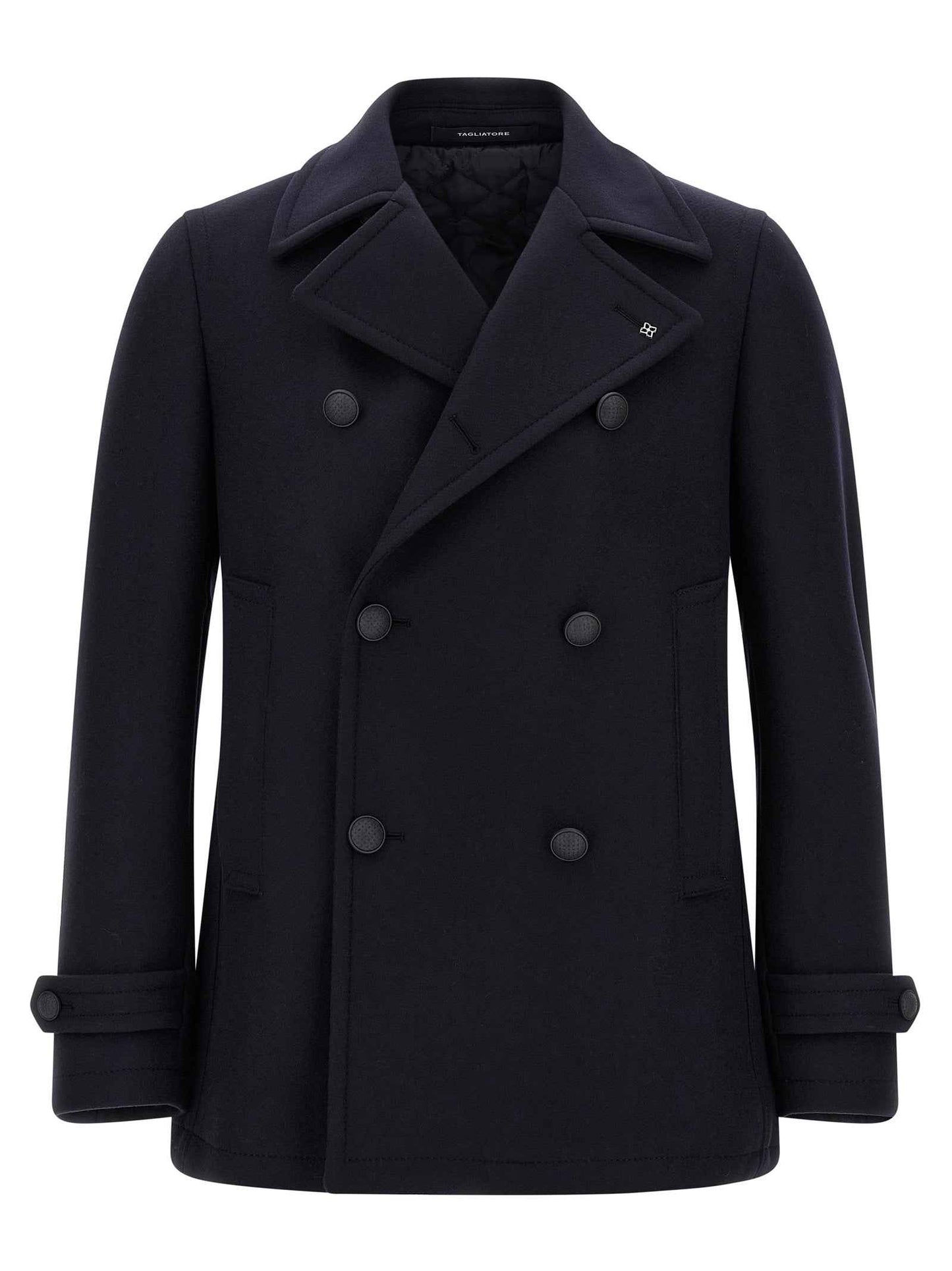 Blue Wool Coat