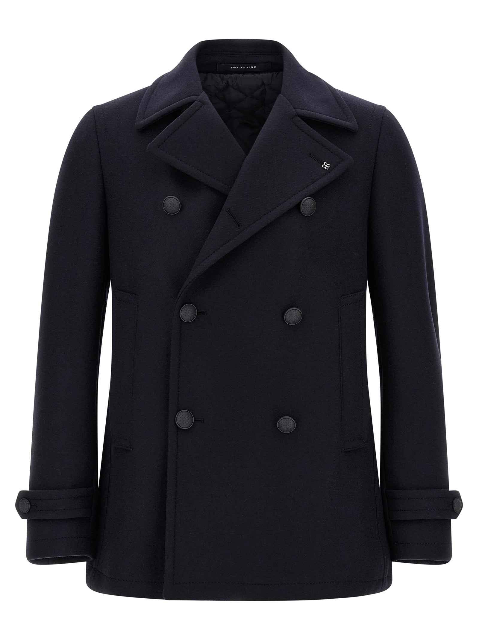 Blue Wool Coat