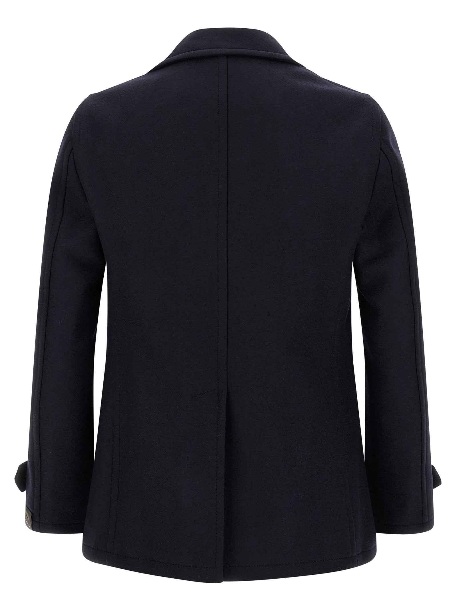 Blue Wool Coat
