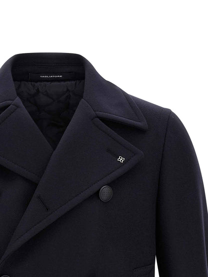 Blue Wool Coat