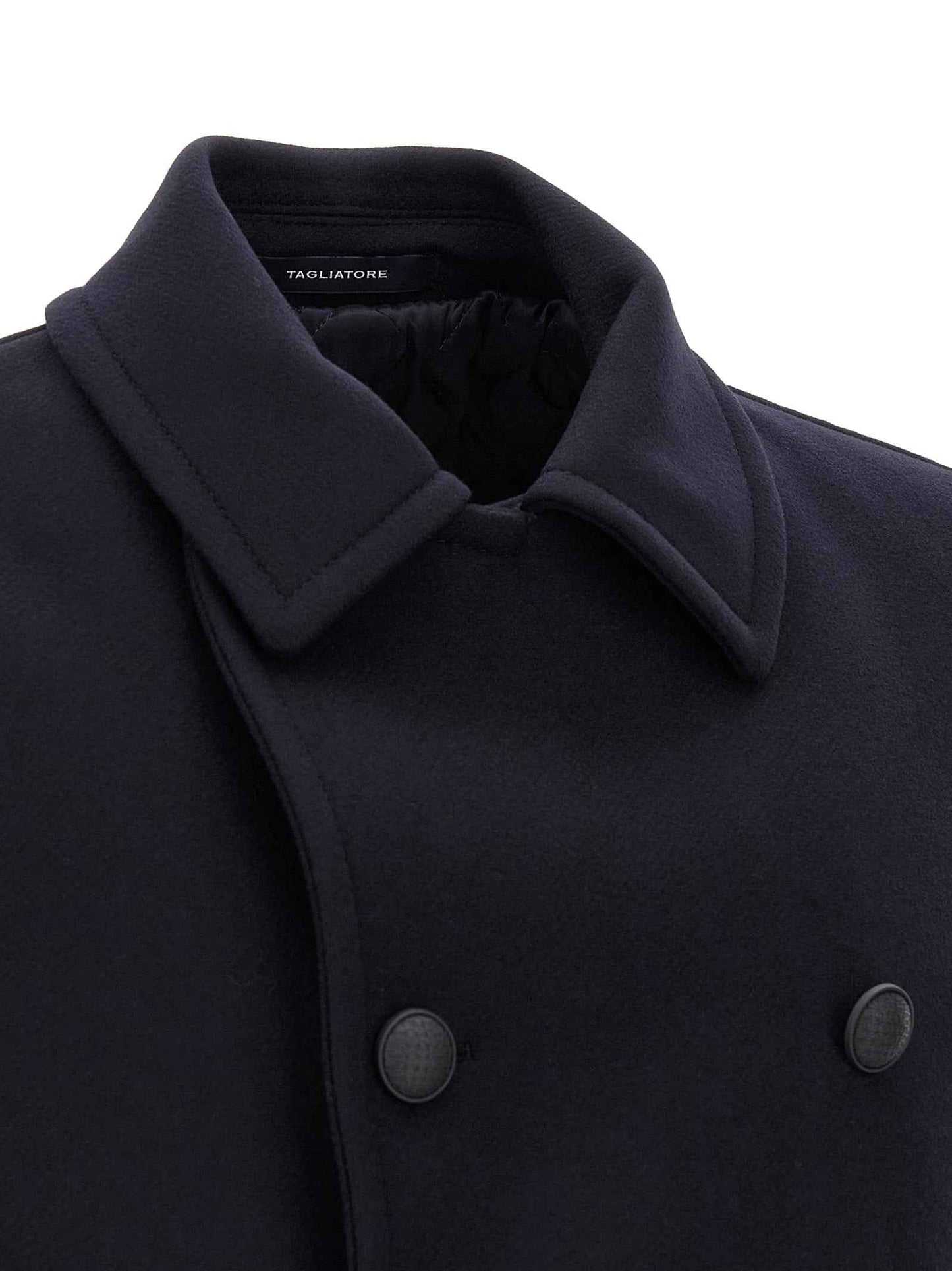 Blue Wool Coat