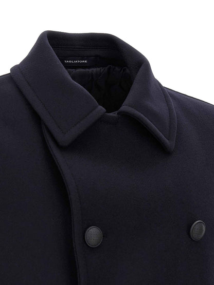 Blue Wool Coat