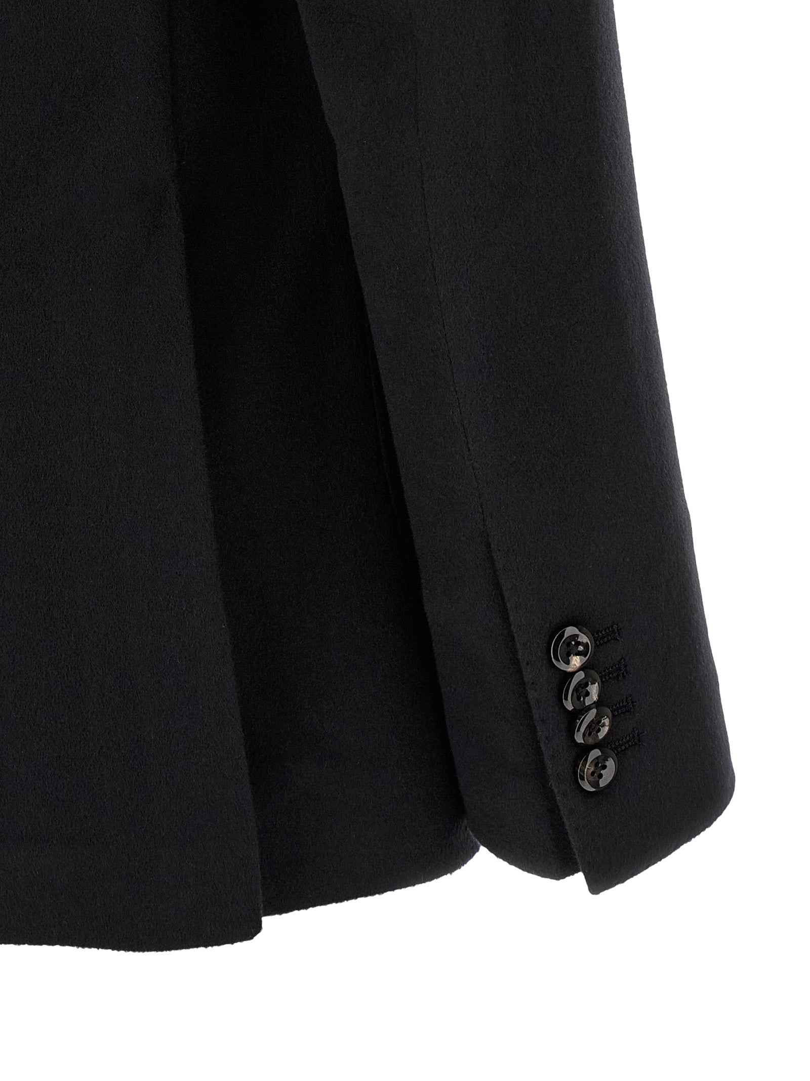 Black Cashmere Blazer
