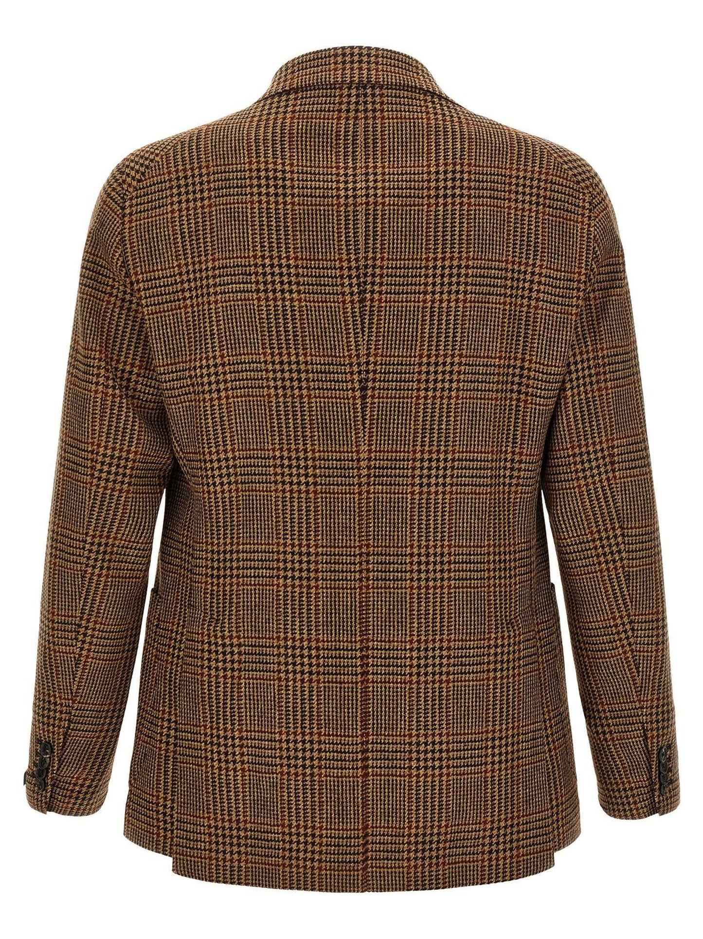 Brown Virgin Wool Blazer