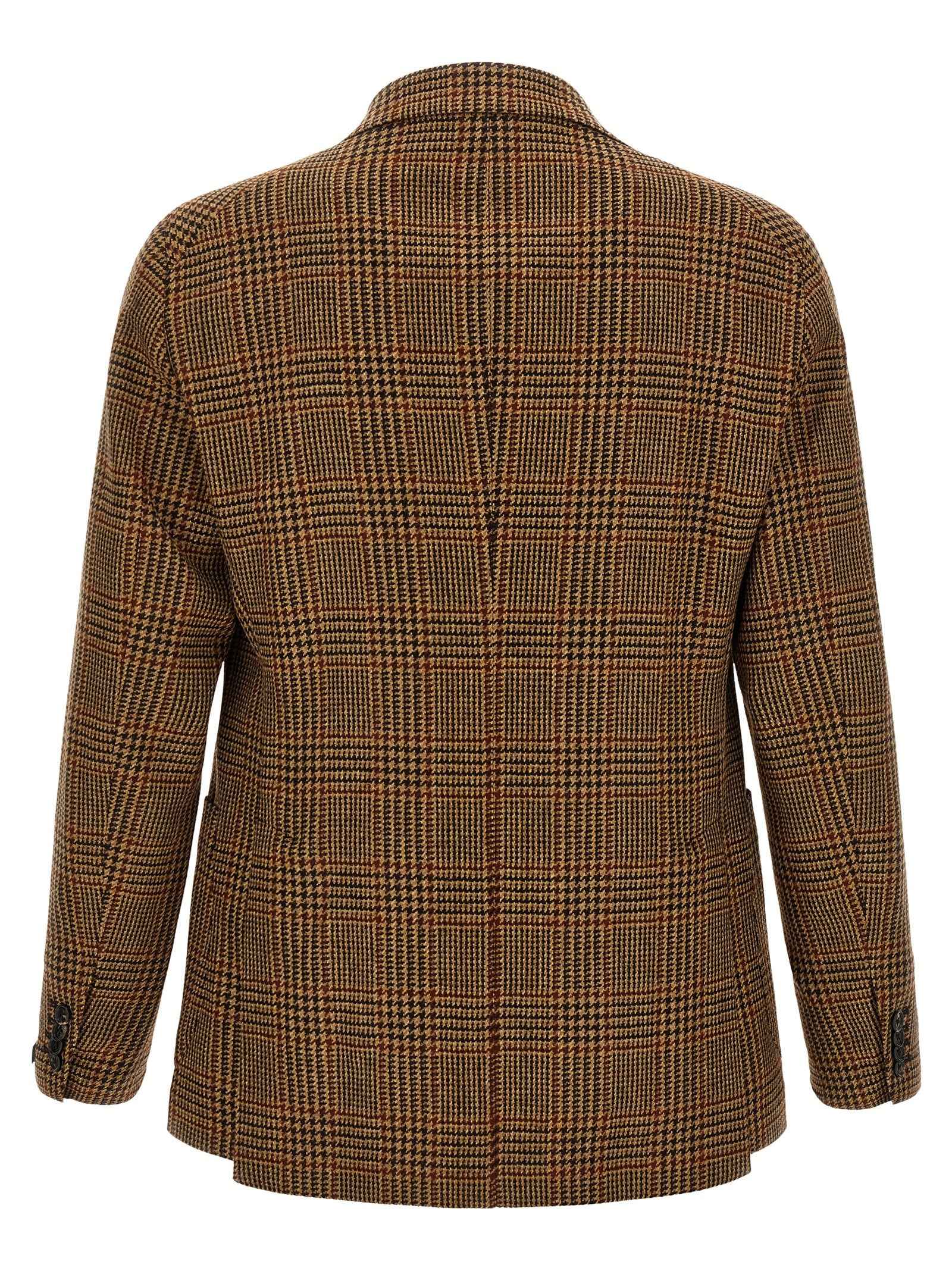 Brown Virgin Wool Blazer