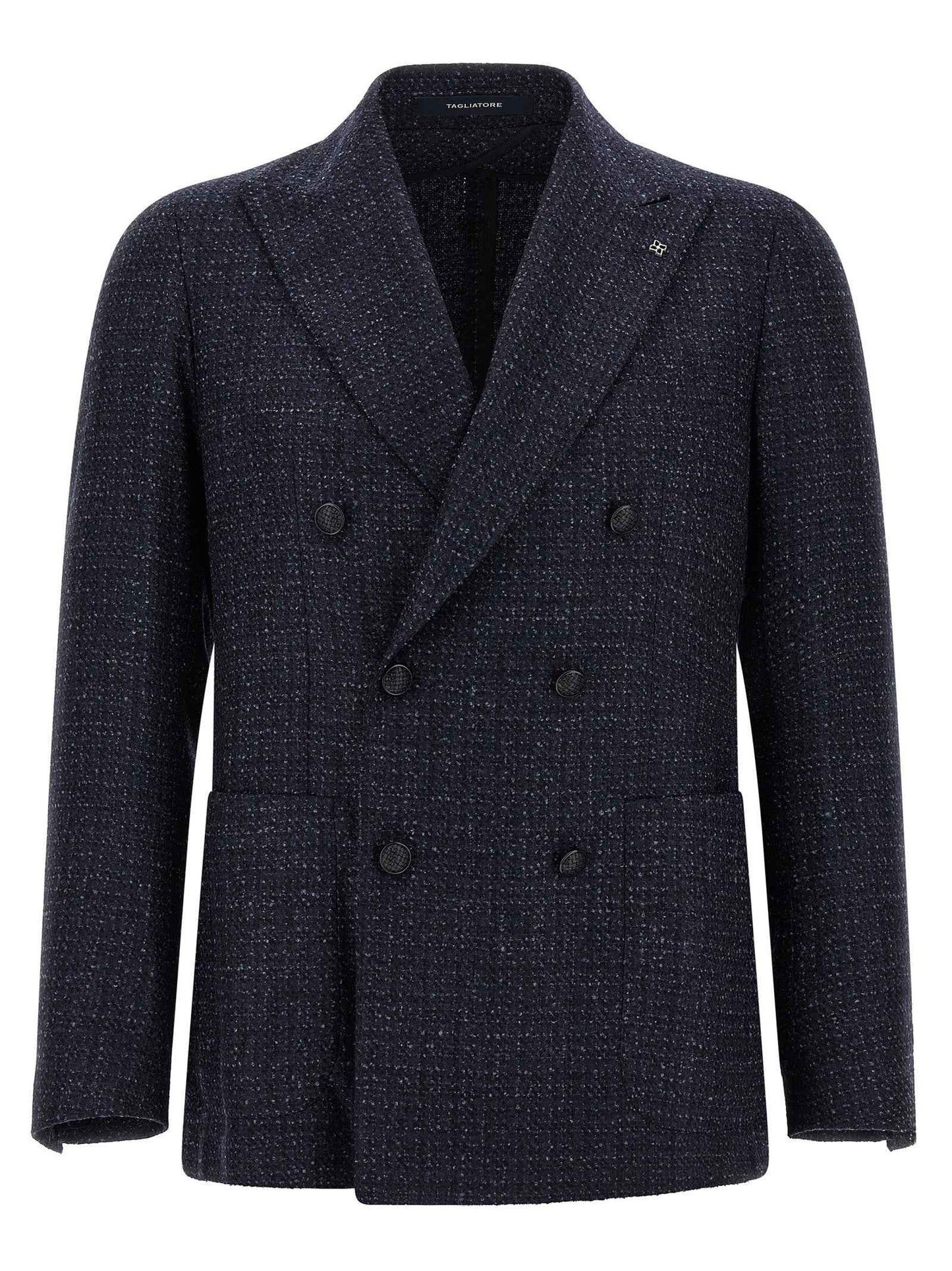 Blue Virgin Wool Blazer
