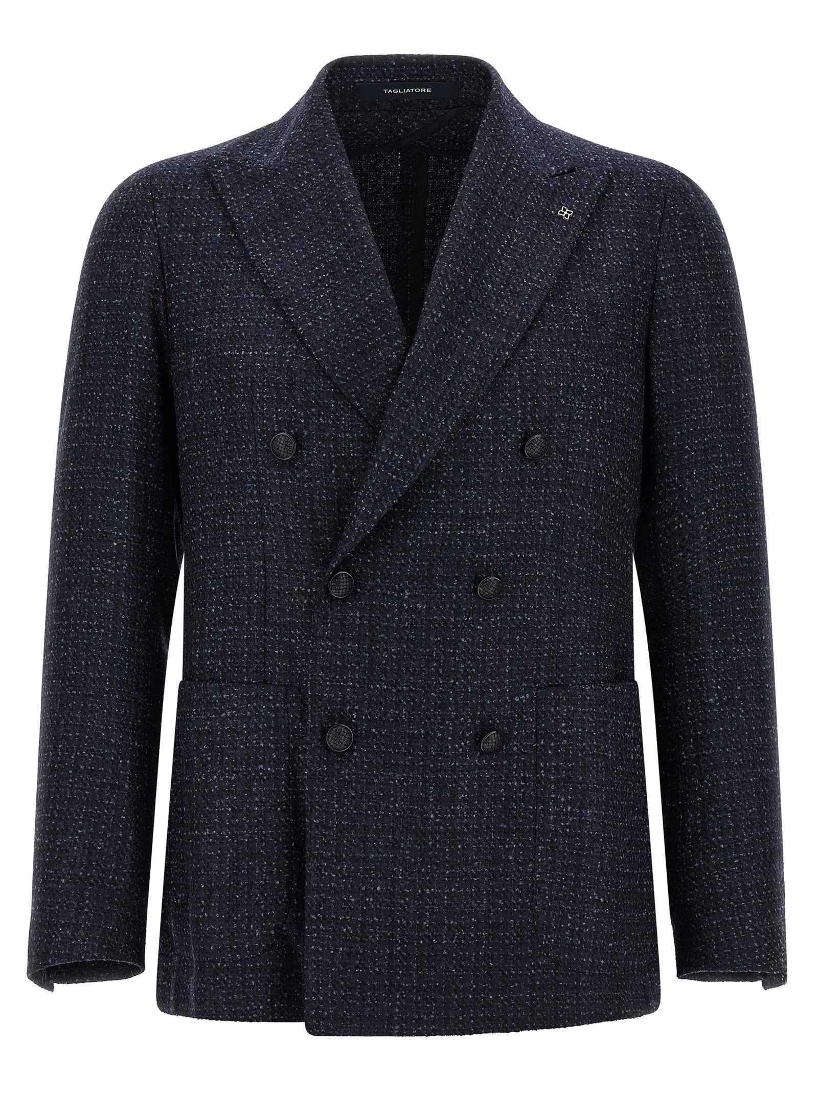 Blue Virgin Wool Blazer