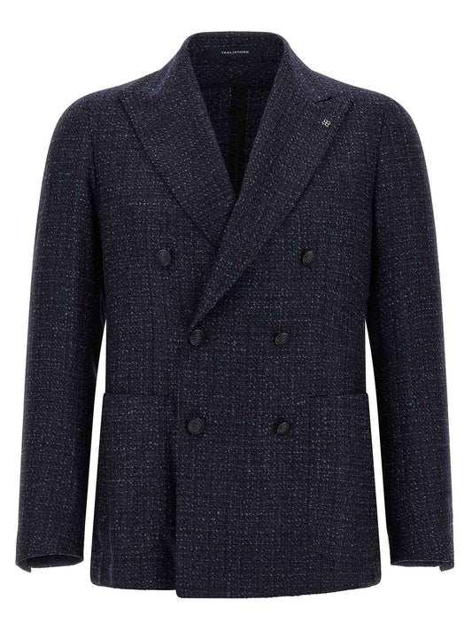 Blue Virgin Wool Blazer