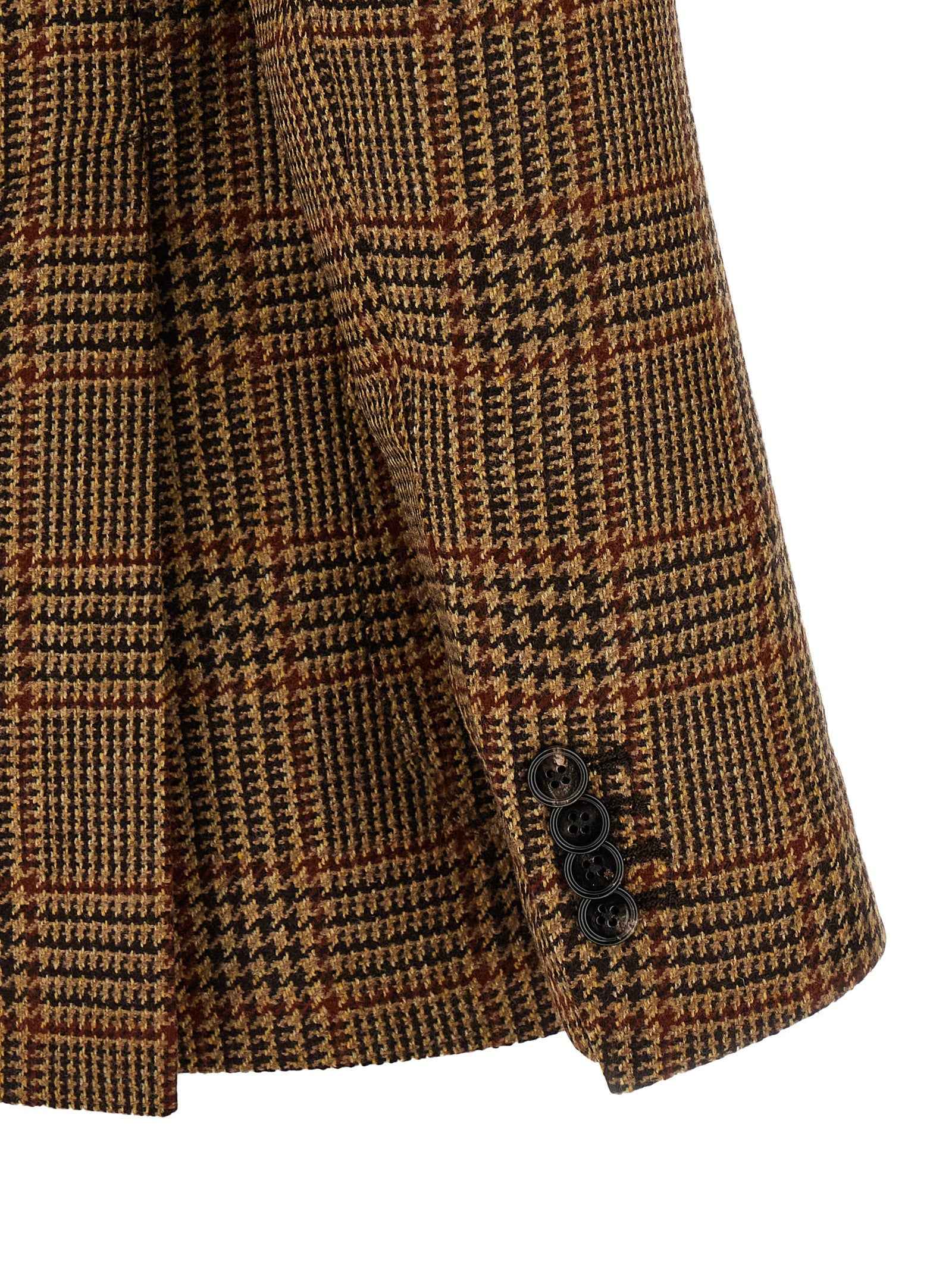 Brown Virgin Wool Blazer