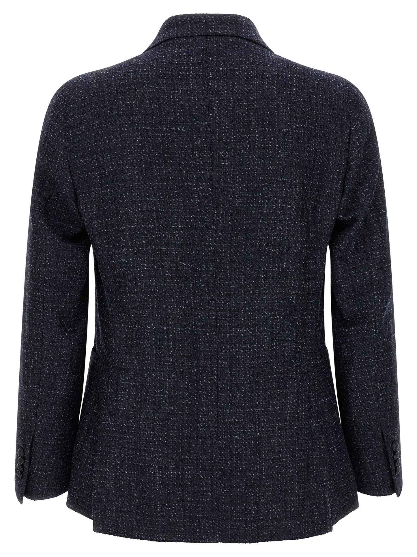 Blue Virgin Wool Blazer