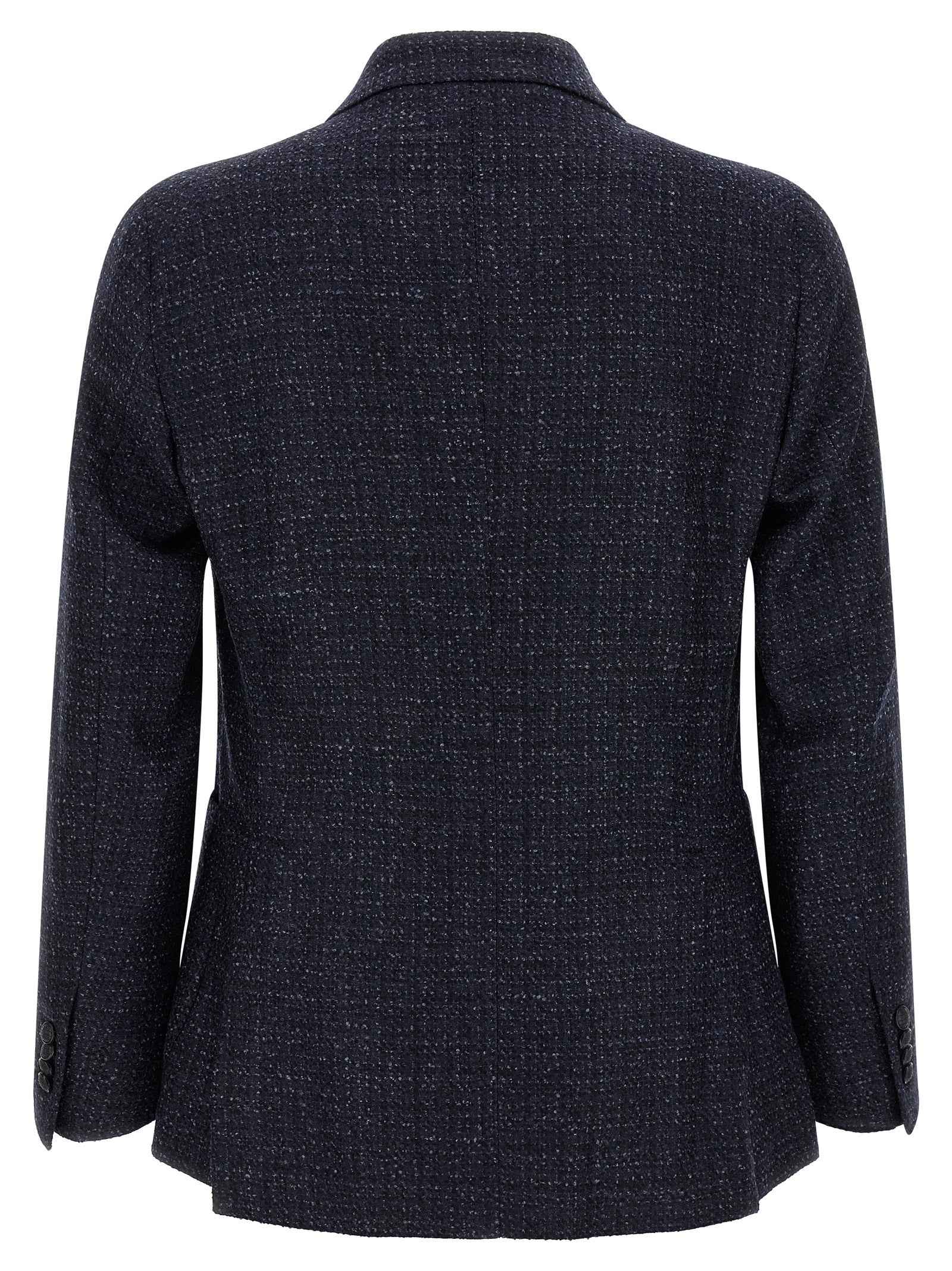 Blue Virgin Wool Blazer