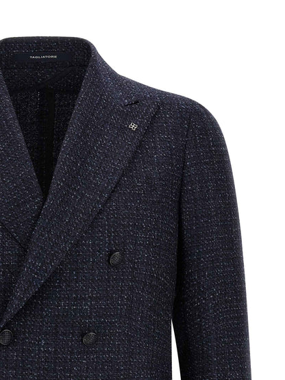 Blue Virgin Wool Blazer
