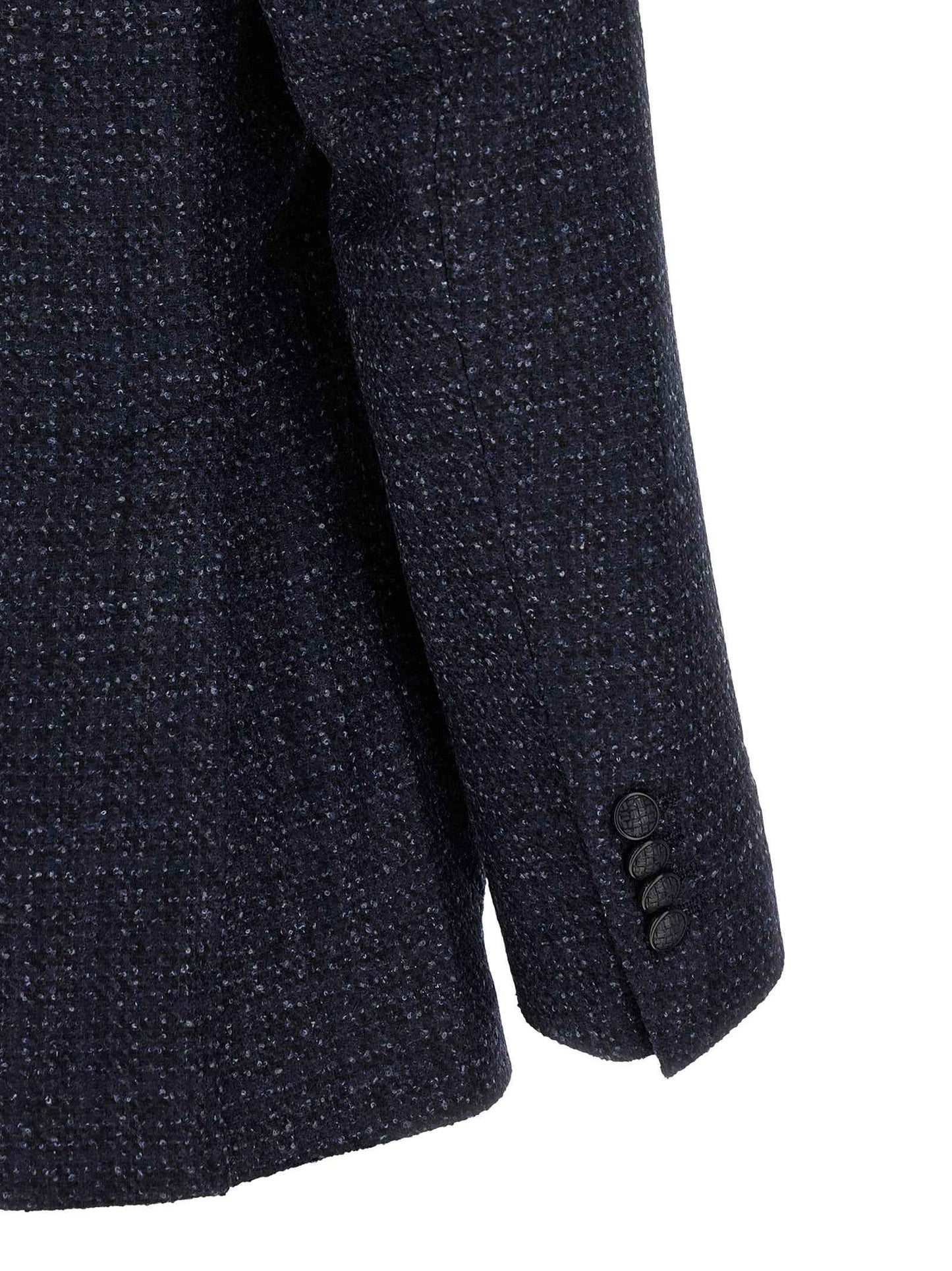 Blue Virgin Wool Blazer