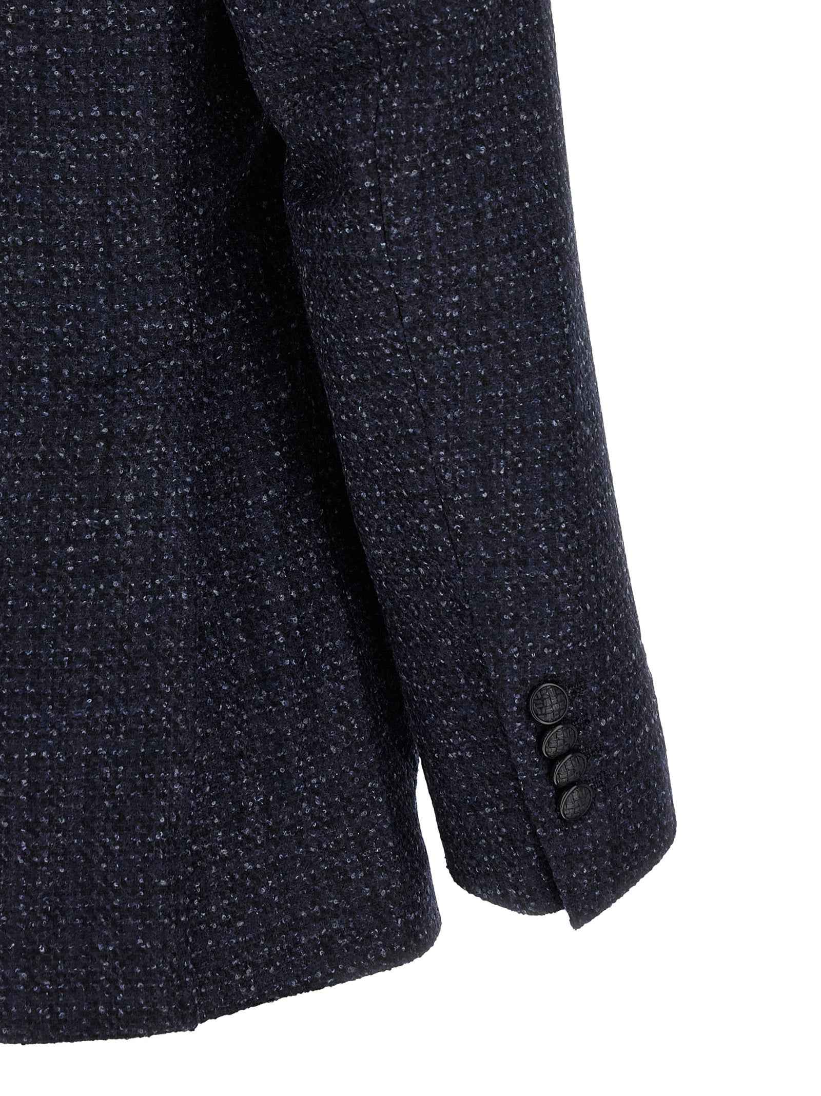 Blue Virgin Wool Blazer