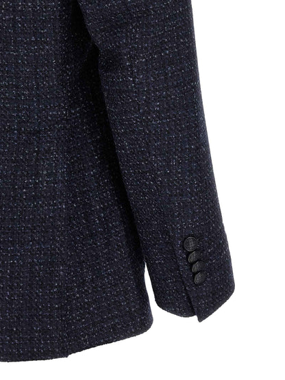 Blue Virgin Wool Blazer