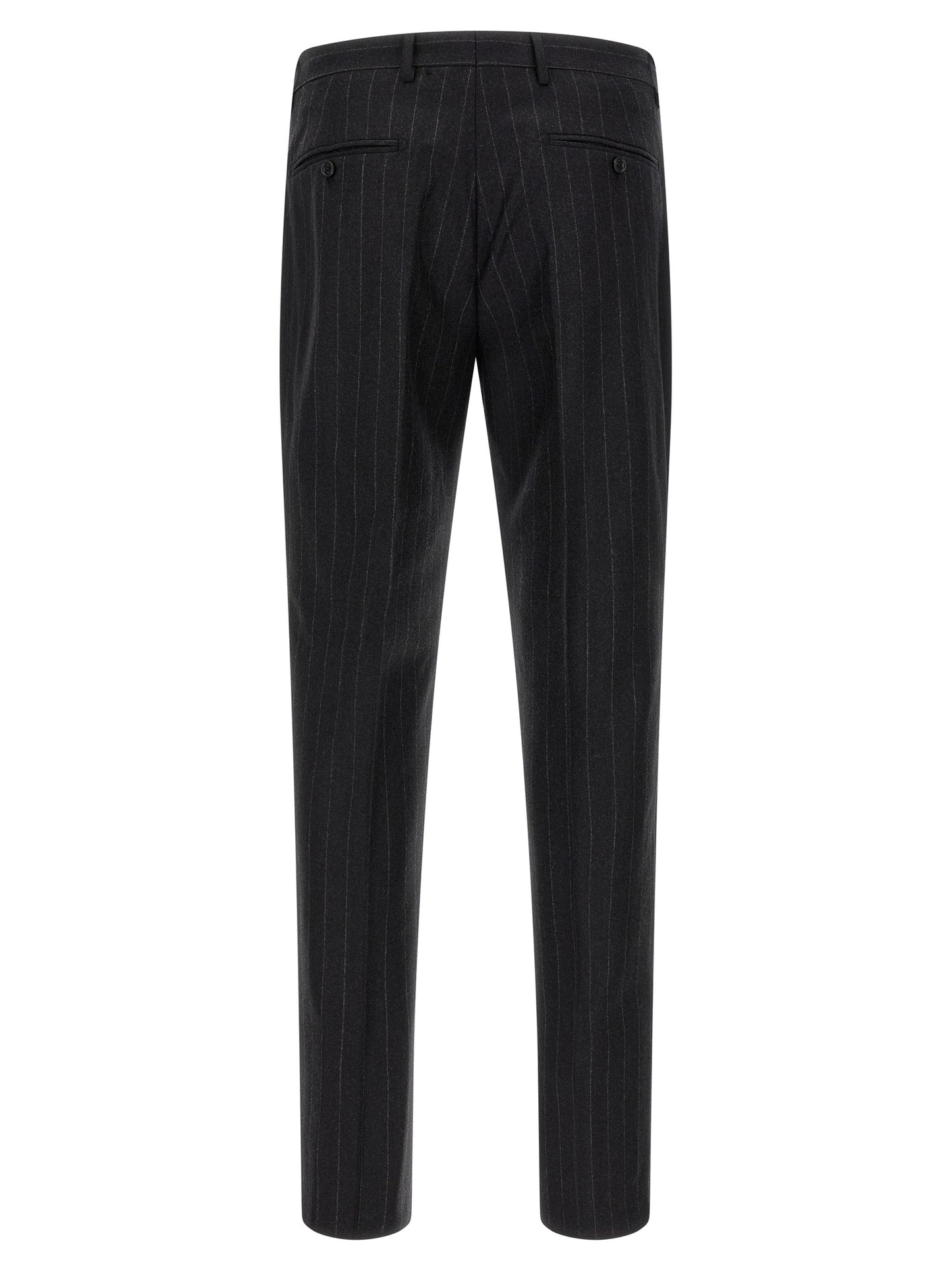 Gray Virgin Wool Two-Piece Suit