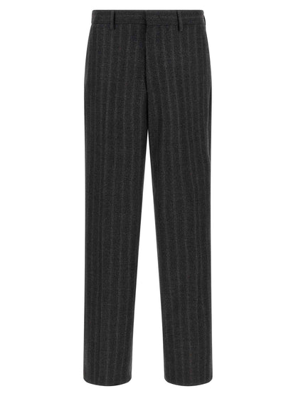 Gray Virgin Wool Two-Piece Suit