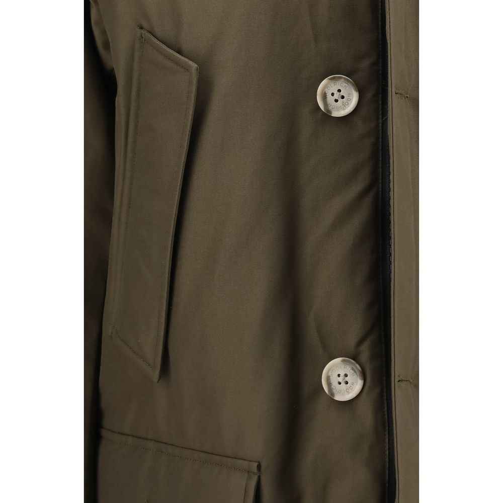 Bicolor Goose Down Coat