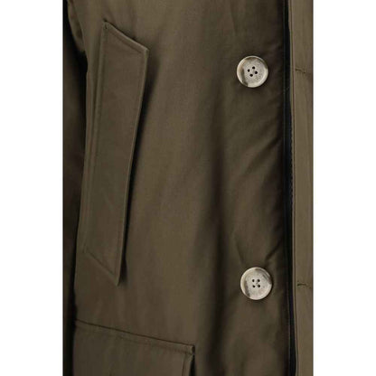 Bicolor Goose Down Coat