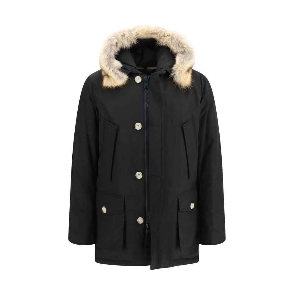 Black Polyamide Coat