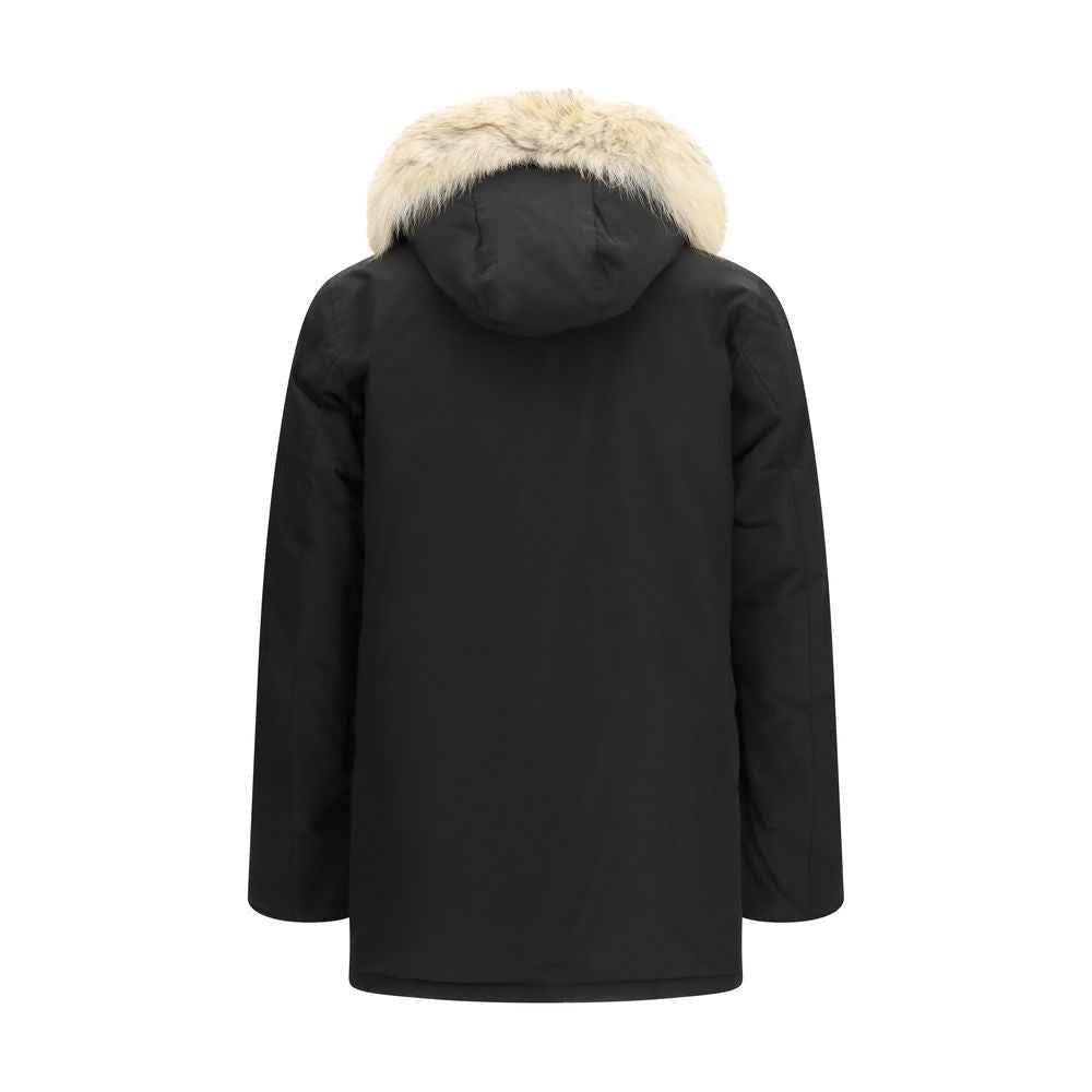 Black Polyamide Coat